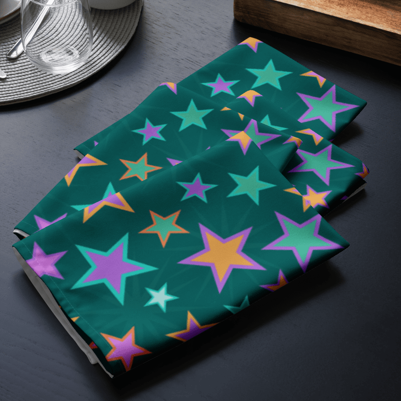 Set of Star-of-the-Party, Party Time! Cloth Napkins product image (4)