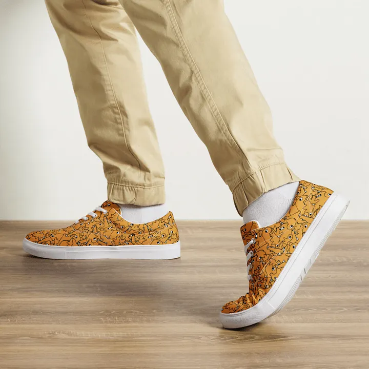 Dino Nuggies Lace-Up Canvas Shoes [Men's Sizes] product image (2)