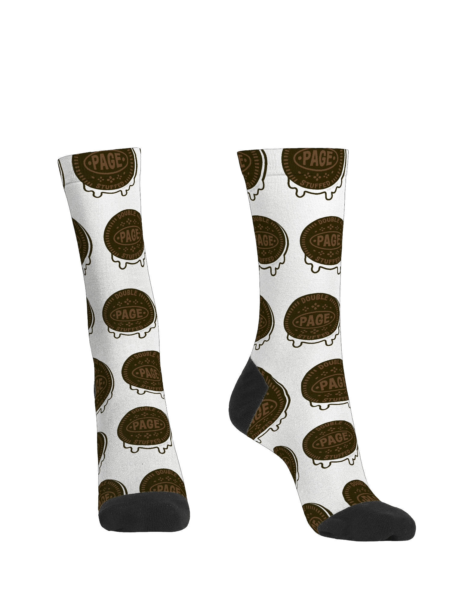 Double-Stuffed Pages Cookie Socks product image (2)
