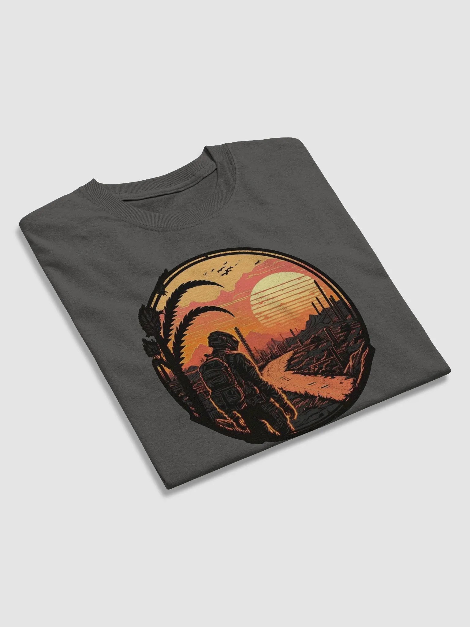 Sunset Highway Gamer Heavyweight T-shirt product image (3)