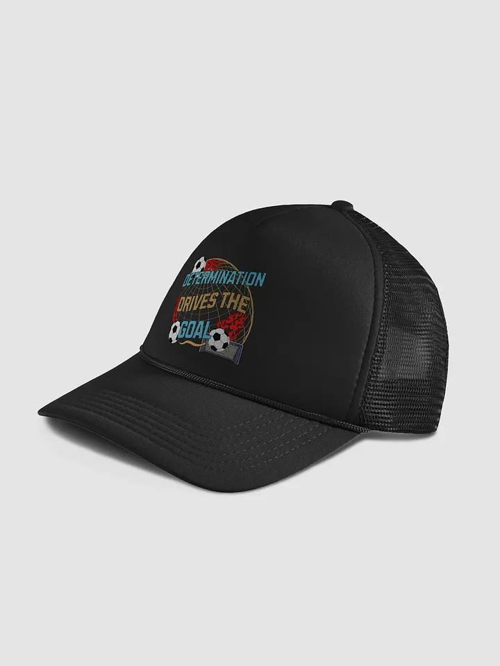 Determination Drives The Goal Soccer Trucker Hat product image (2)