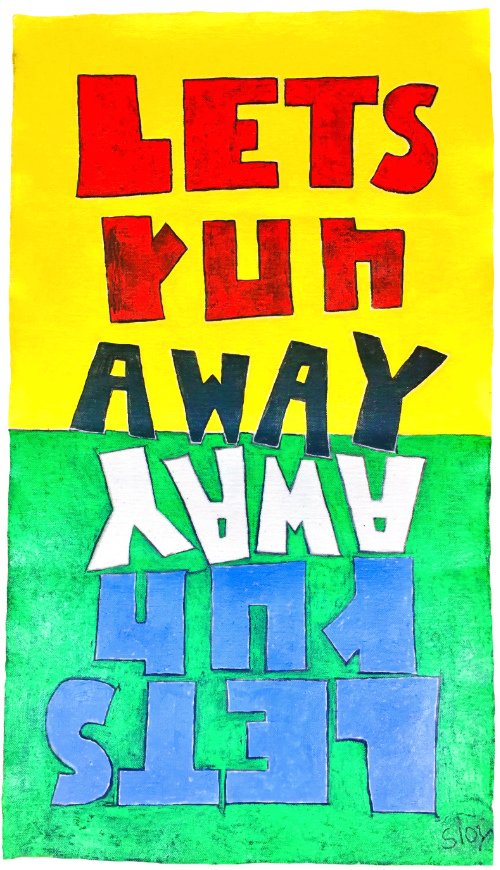 Lets Run Away Poster product image (1)