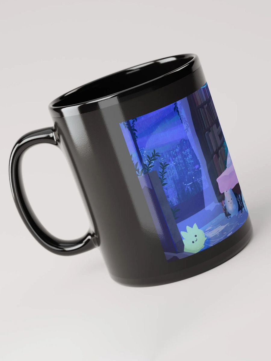 Mykah starting soon screen black mug product image (6)