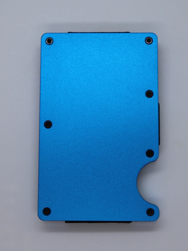 Blue RFID Blocking Wallet x 5 product image (1)