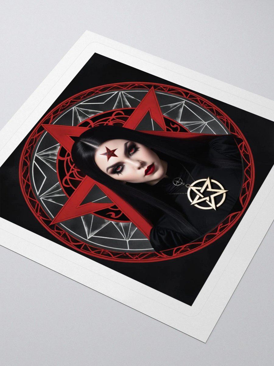 Gothic Vamp Pentagram Stickers product image (3)