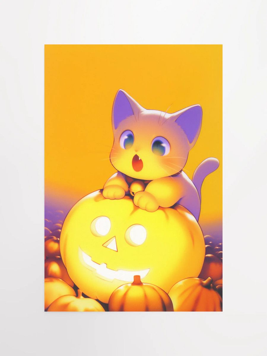 Whiskers & Gourds Matte Poster product image (4)