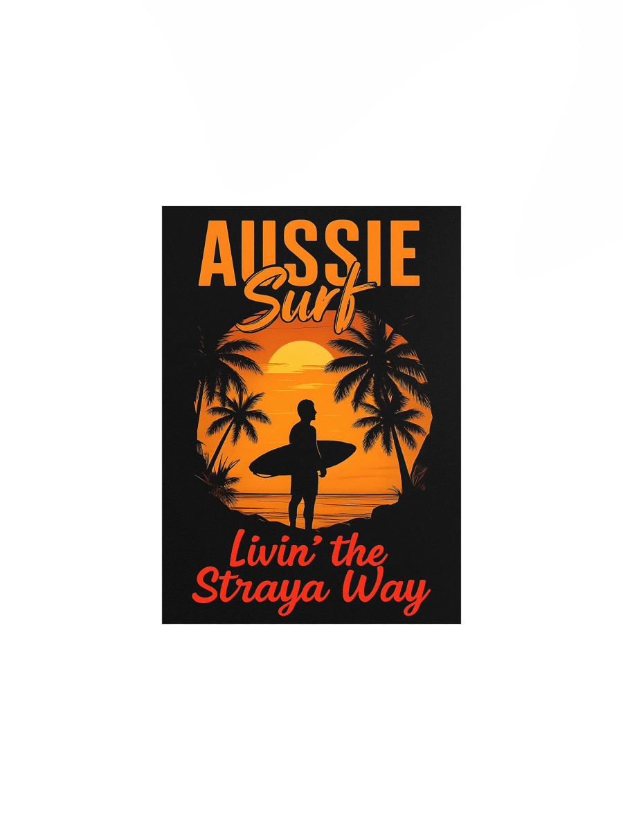 Aussie Surf Livin' the Straya Way Poster product image (1)