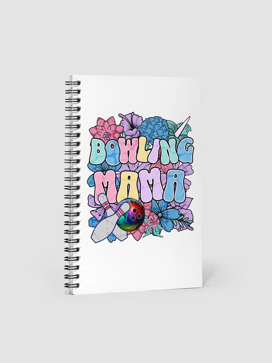 Bowling Mama Floral Notebook product image (1)