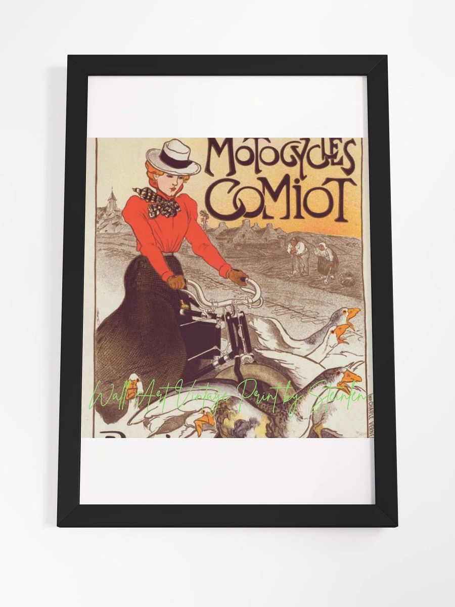 Art by Theophile Steinlen Framed High-Quality Matte Poster (in) product image (4)