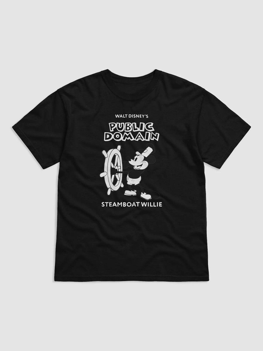 Walt Disney's Public Domain: Steamboat Willie T-Shirt product image (1)