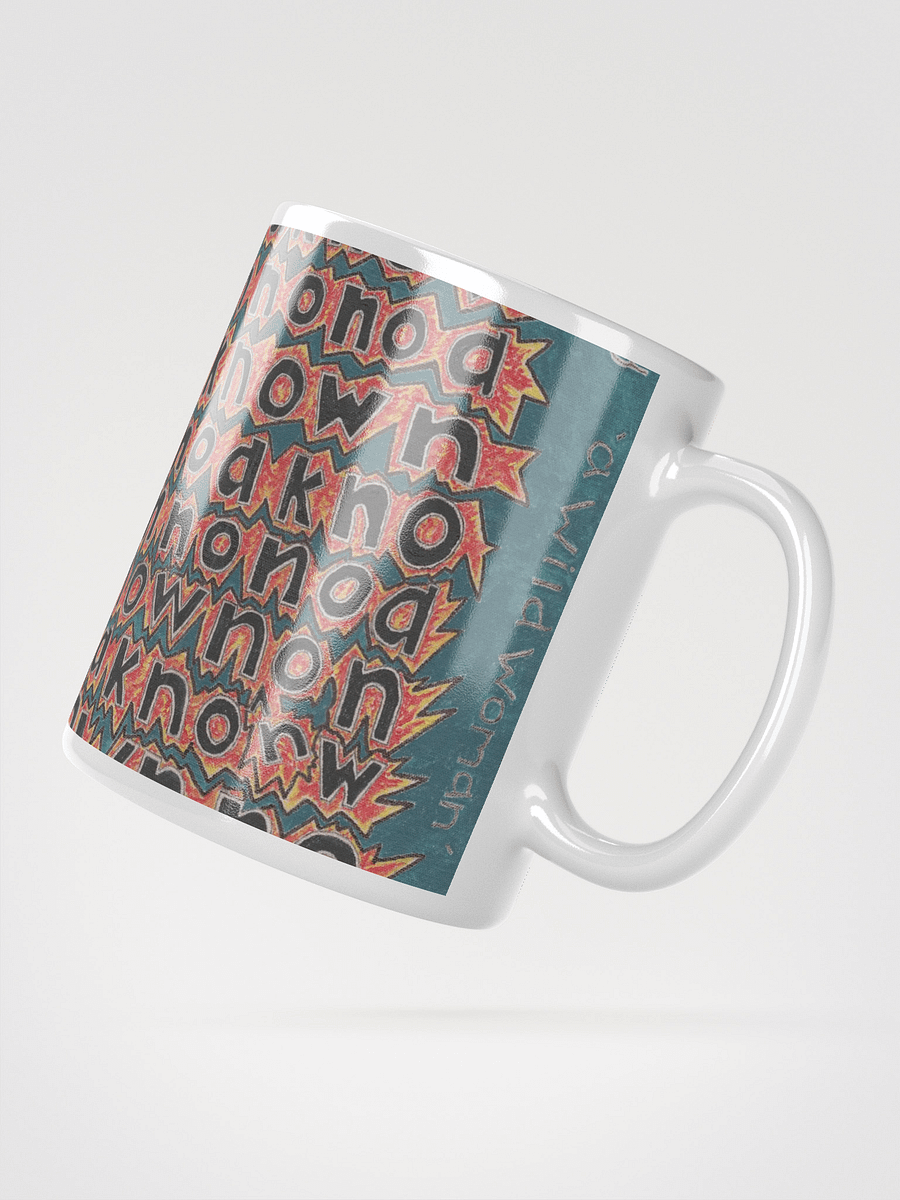 A Wild Woman White Glossy Mug (Version 2) product image (3)