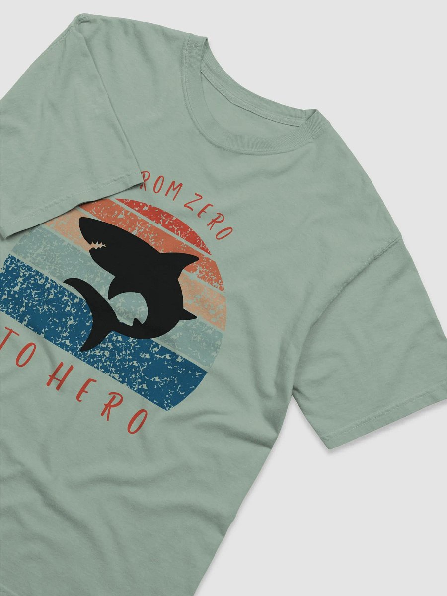 Hero Journey Shark Silhouette T-Shirt product image (42)