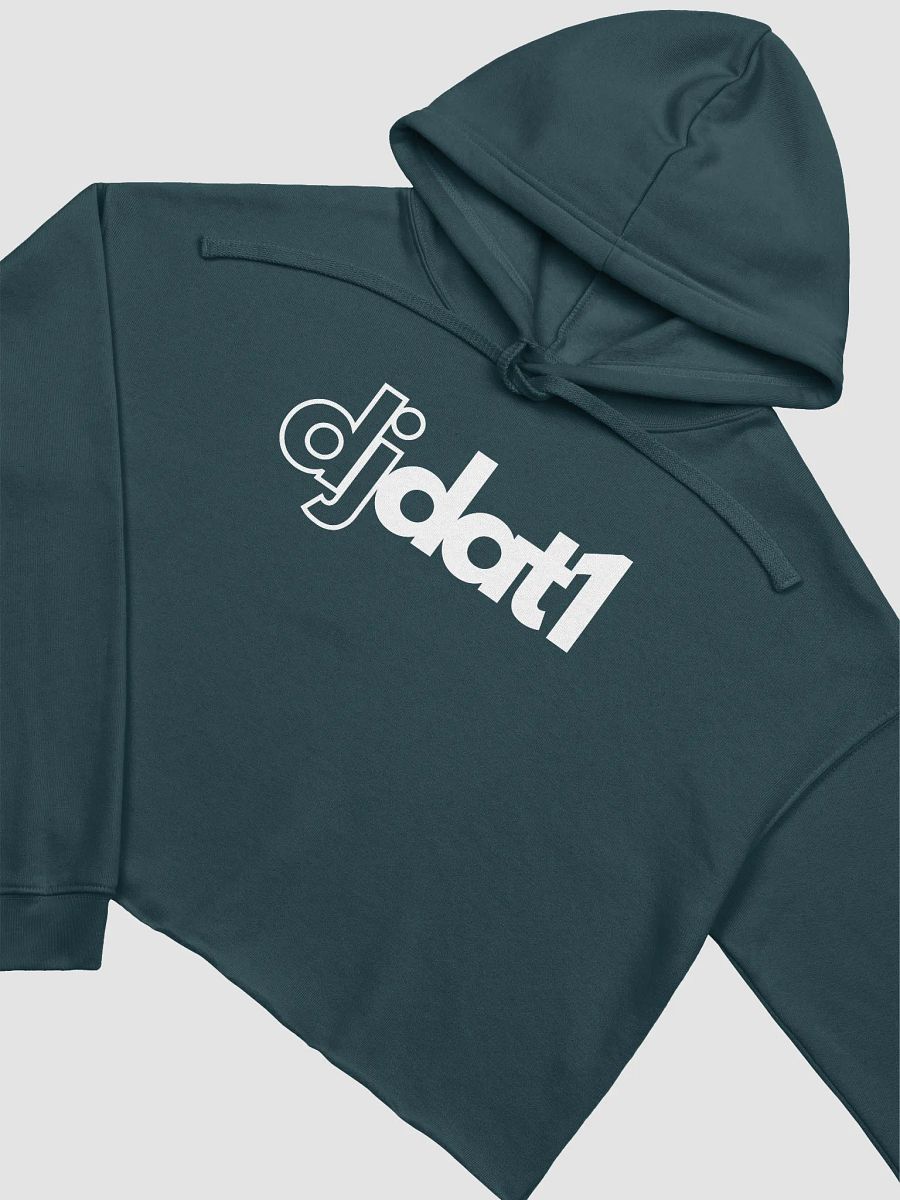 [DJDAT1] Signature Logo Crop Hoodie product image (3)
