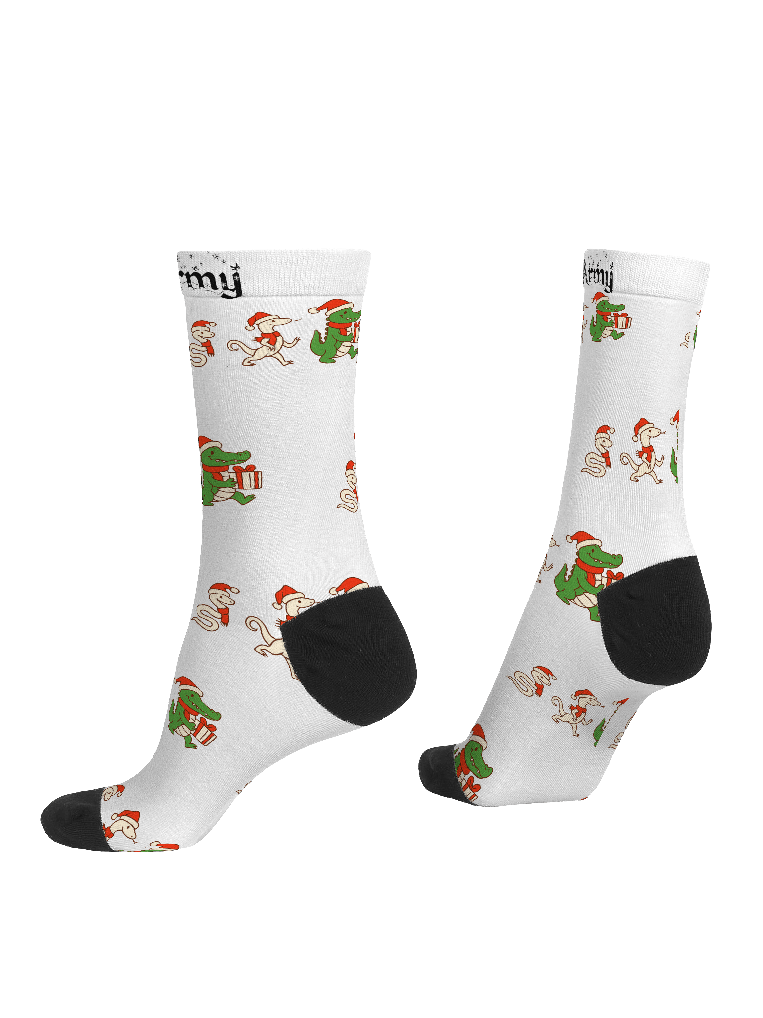 Christmas Reptile socks product image (4)