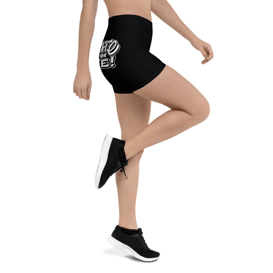 Skate Or Die! Bike Shorts (Black) product image (4)