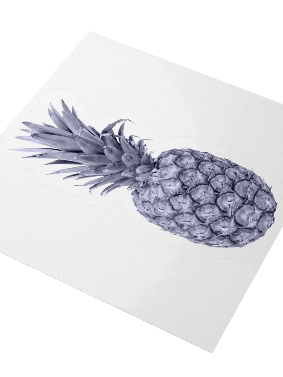 Monochrome Pineapple Sticker product image (3)