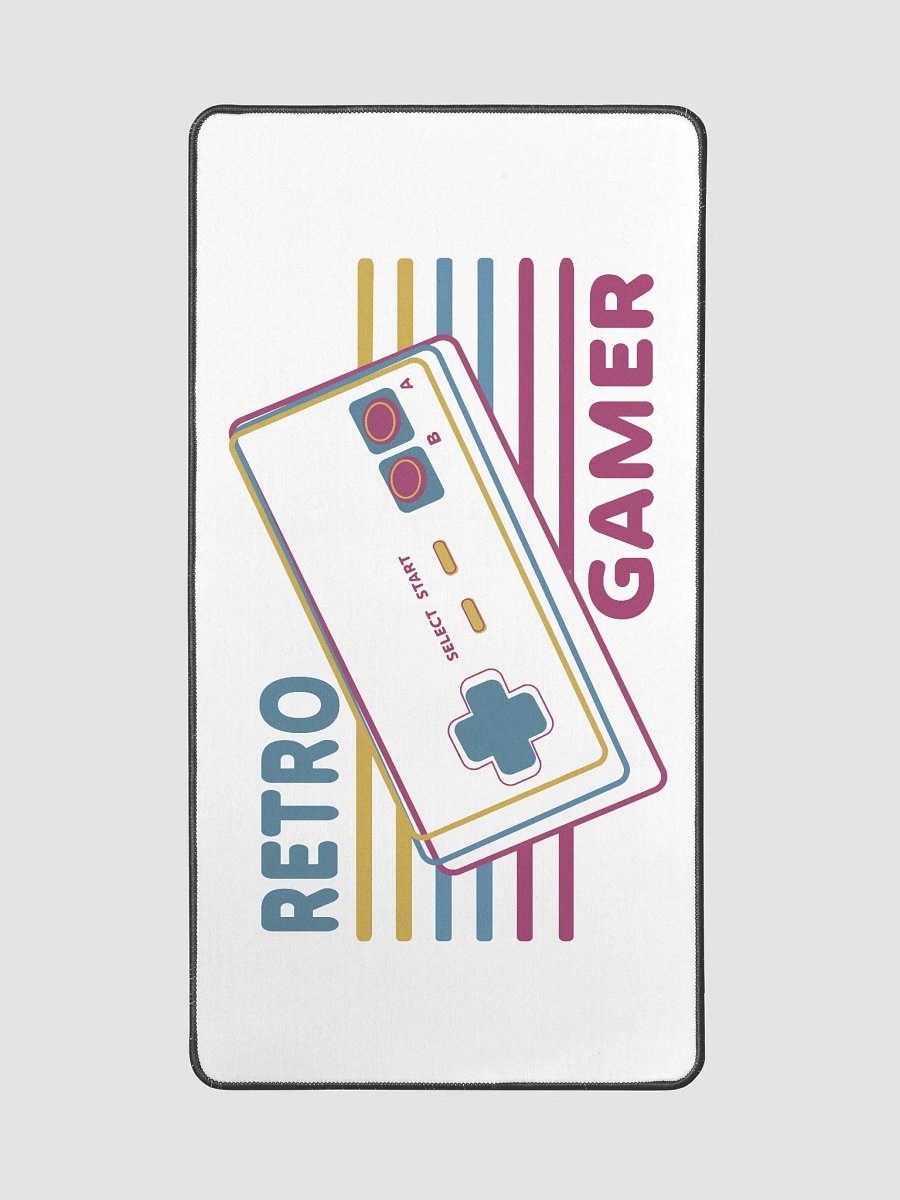 Retro Gamer Desk Mat - Ultimate Comfort for Gaming product image (2)
