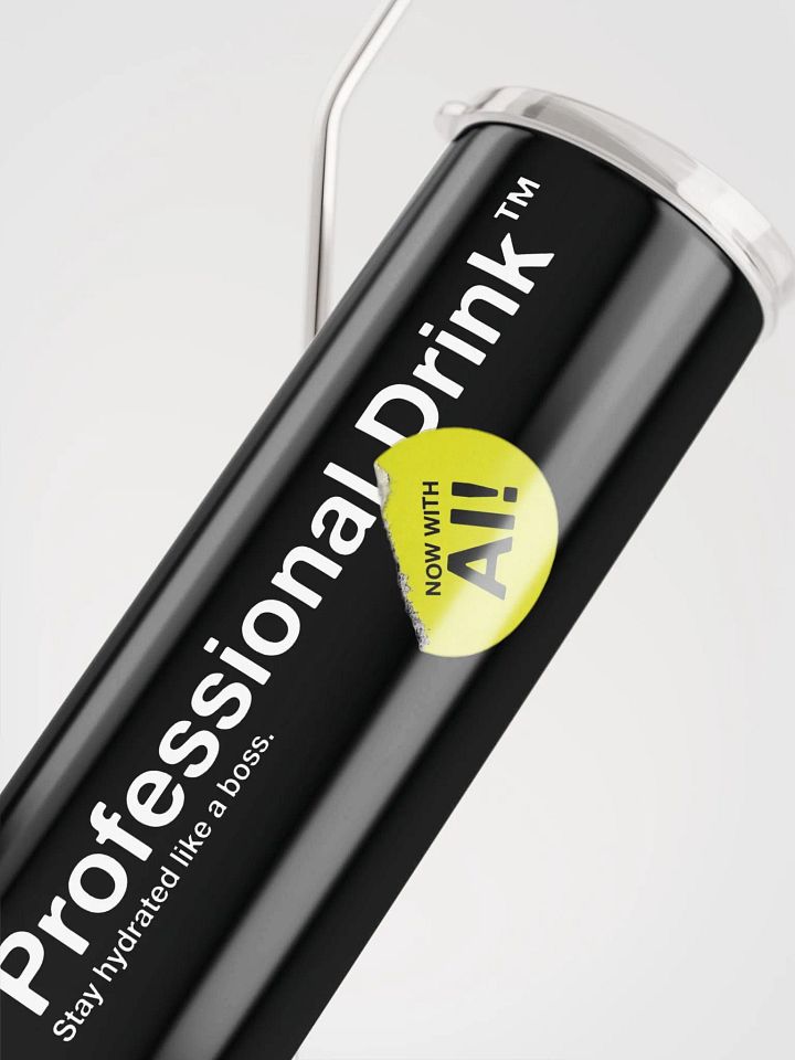 Professional Drink - Stainless Steel Tumbler (Black) product image (2)