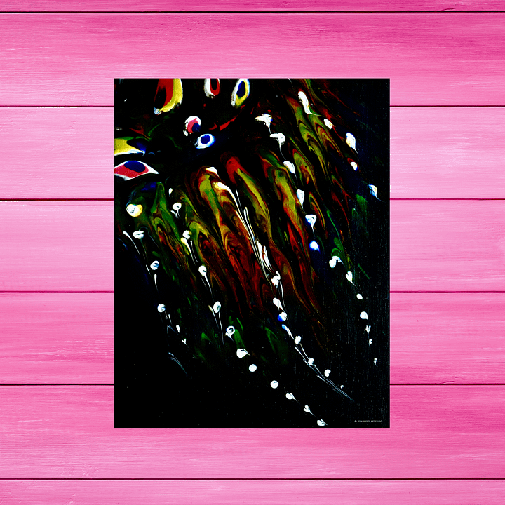 Deep Sea Jellyfish | Art Print product image (1)