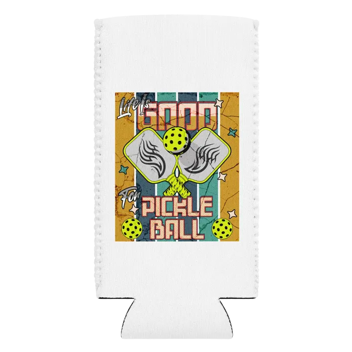 Life Is Good For Pickleball Vibes Can Cooler product image (2)