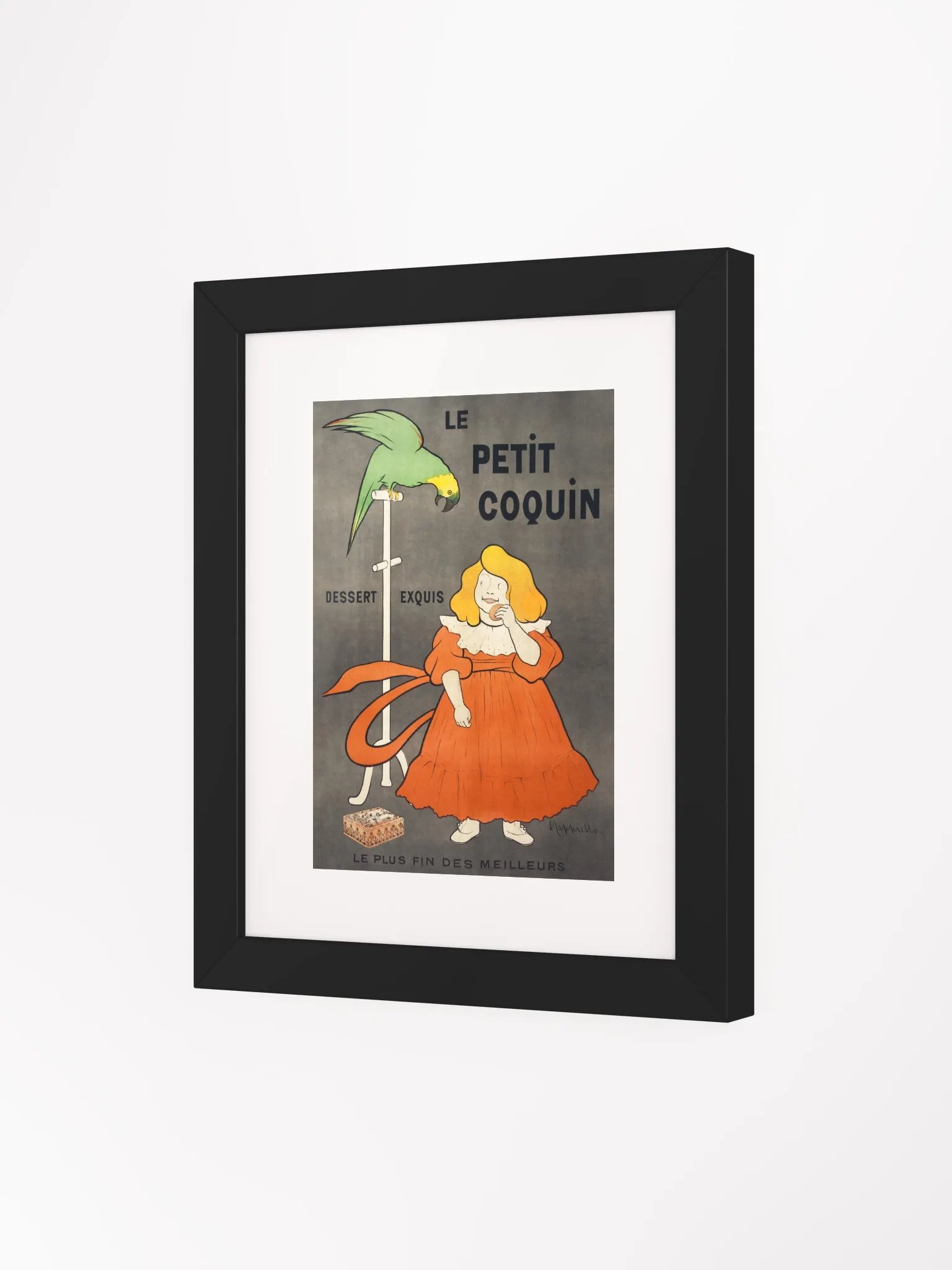 'Le Petit Coquin' Framed Matte Poster product image (3)