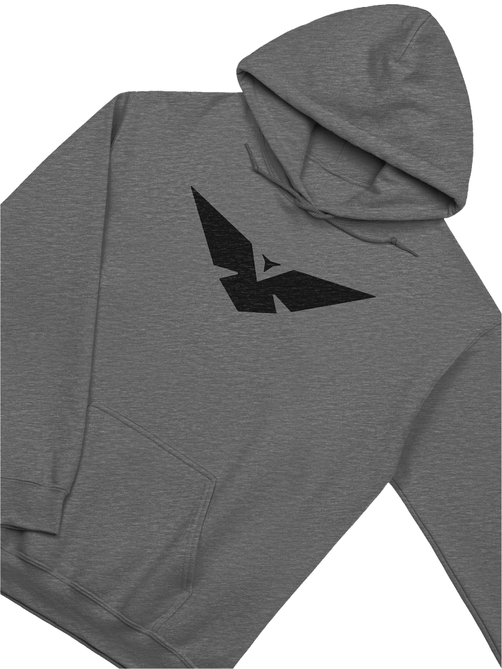 Classic Black Logo Hoodie (Big Front Only) product image (1)