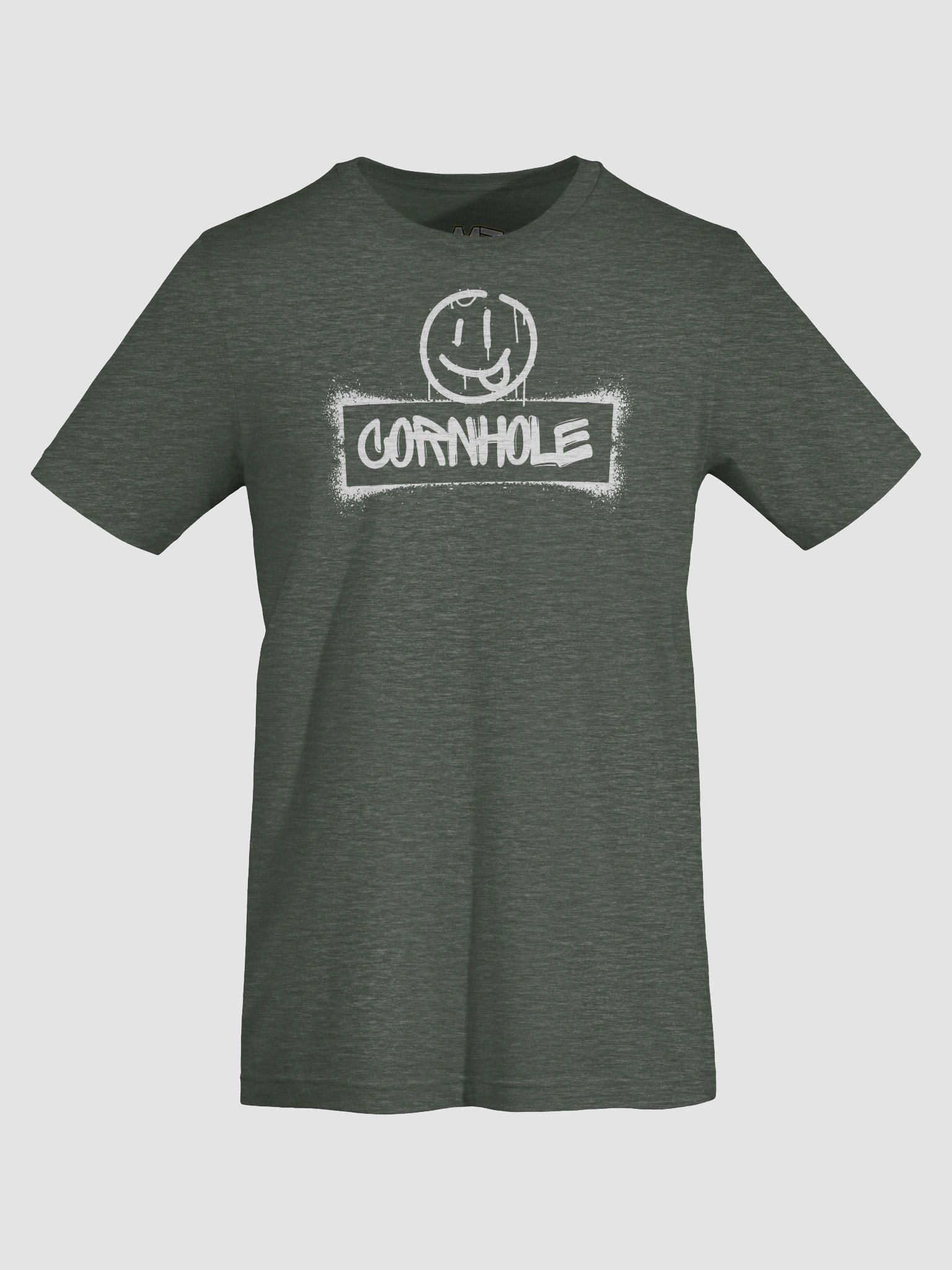 Bella+Canvas Smiley Cornhole Supersoft T-Shirt product image (91)