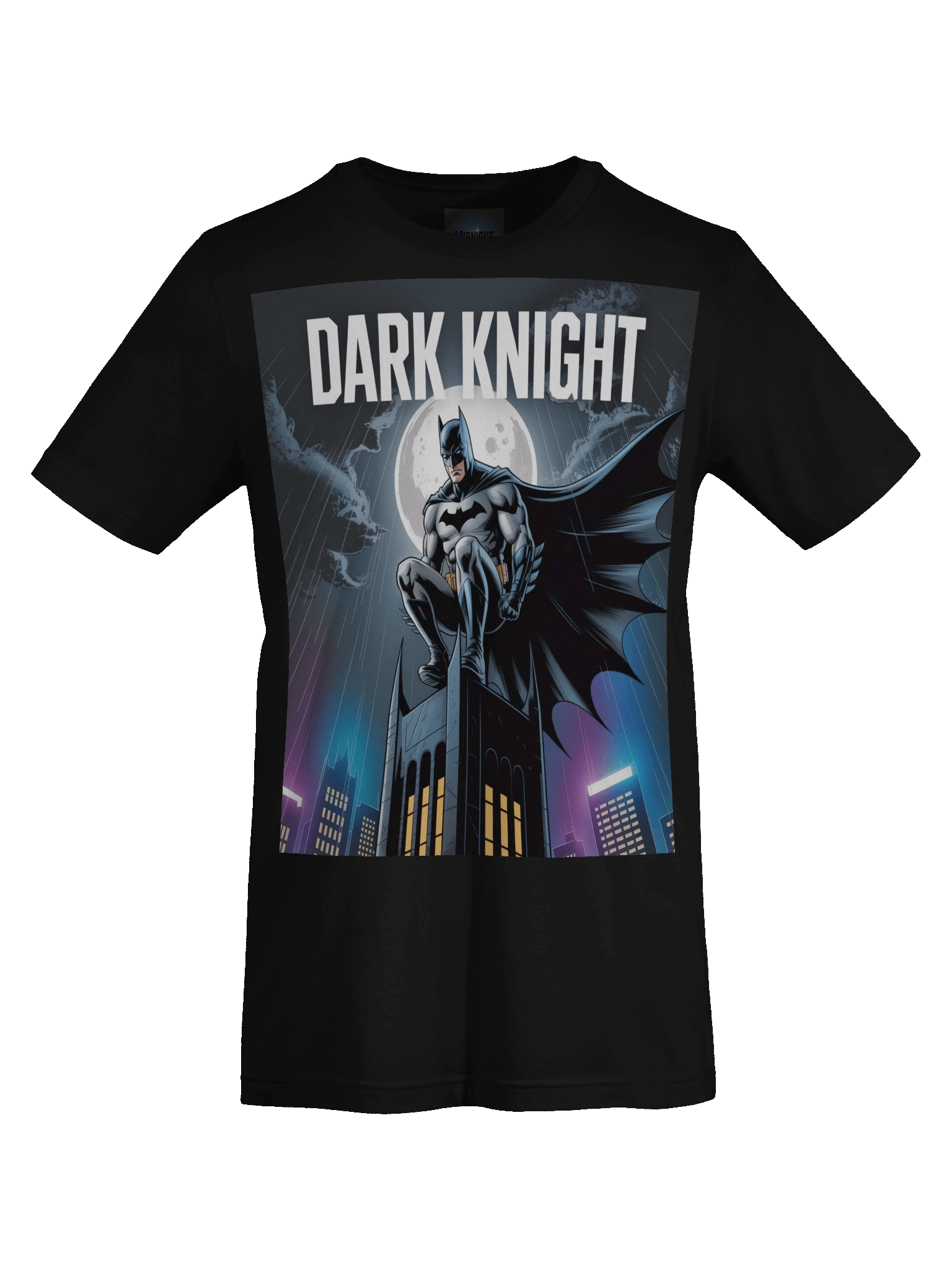 Nocturnal Nemesis: Dark Knight Batman T-Shirt product image (1)