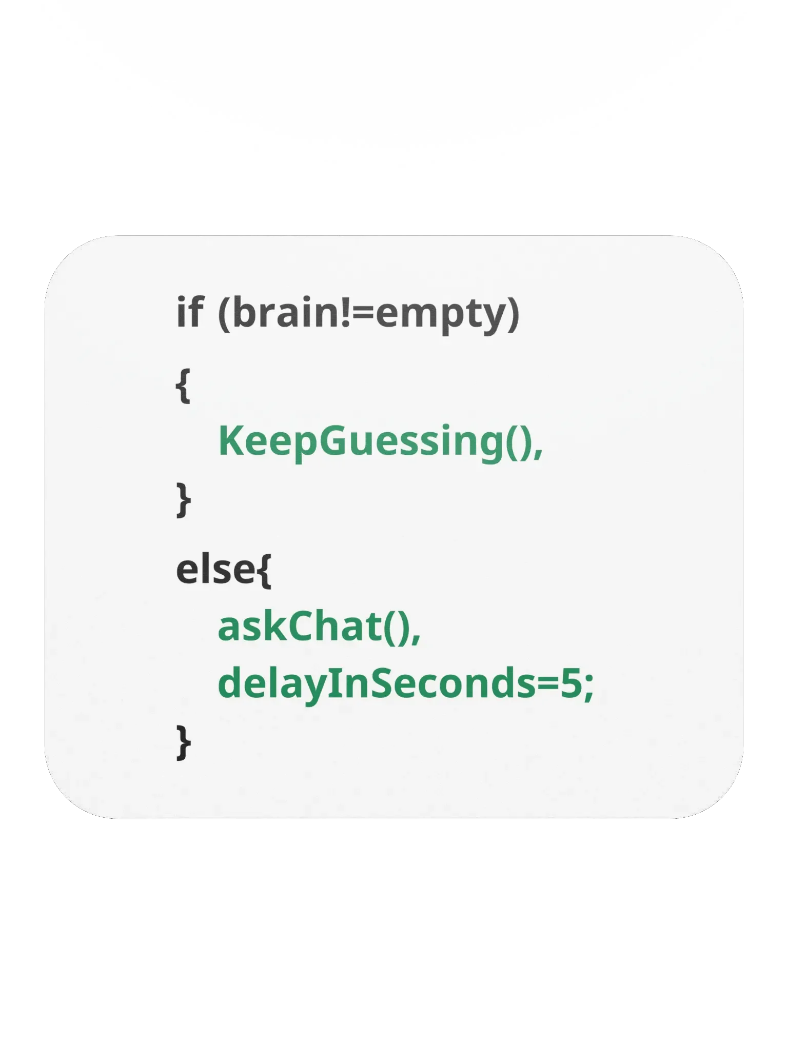 Wordle Gameplay Coding for Gamer Sean Mouse Pad product image (2)