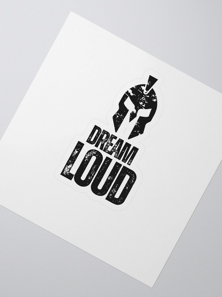 Dream Loud - Helmet - Sticker product image (2)