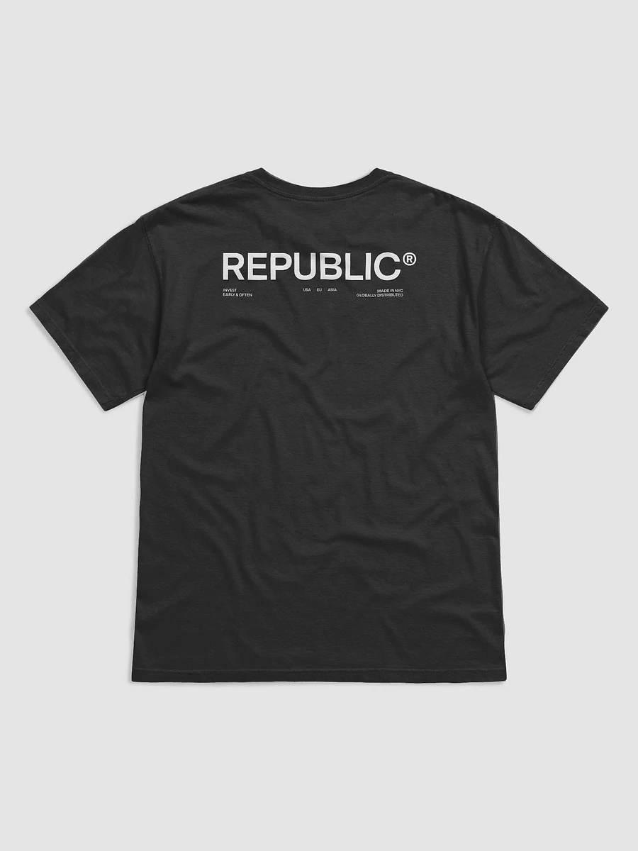 Republic Tshirt- Black/Blue product image (3)