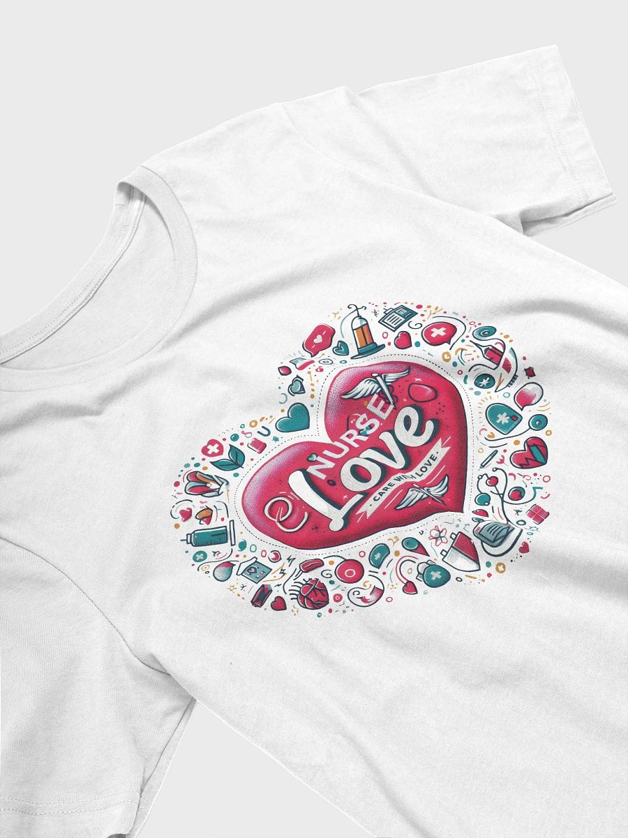 Nurse Love Heart Medical T-Shirt product image (20)