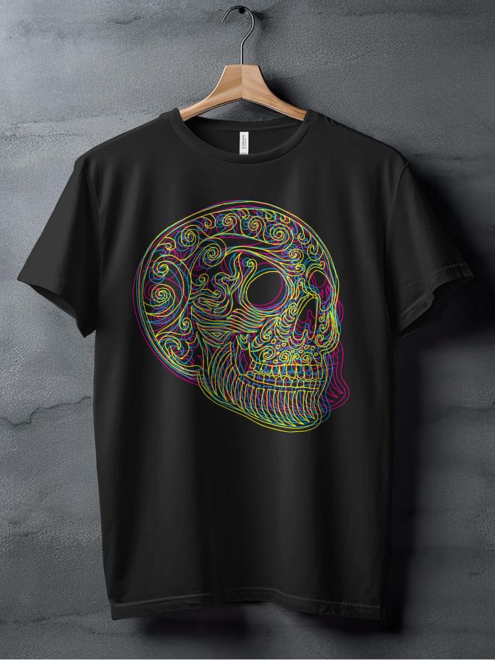 Hypnotic blast of color skull product image (1)