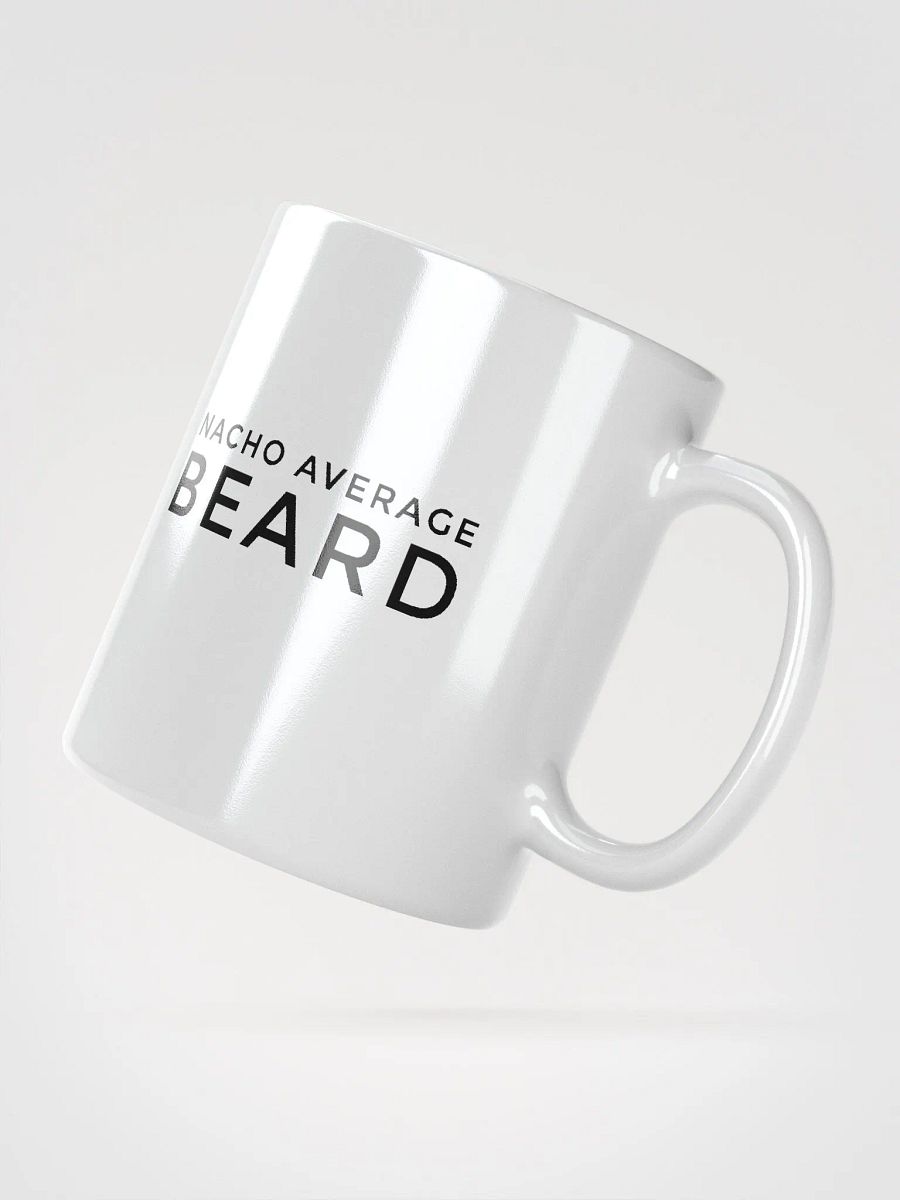 Nacho Average Beard White Ceramic Mug product image (2)