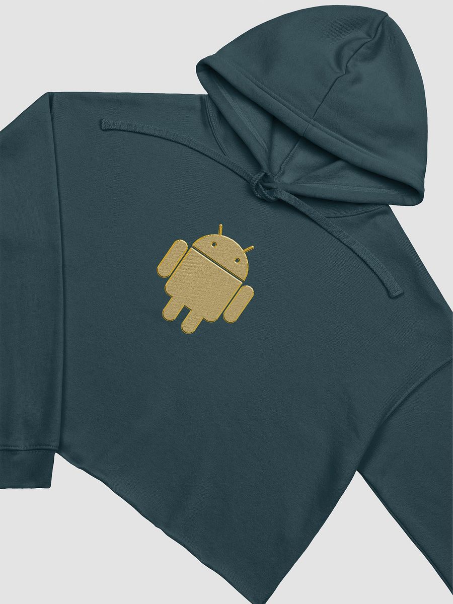 Bella+Canvas Fleece Crop Hoodie product image (3)