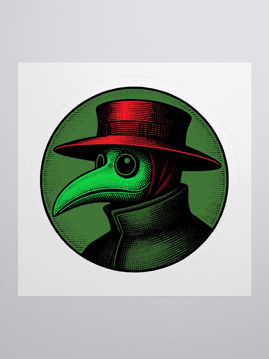 Plague sticker product image (3)