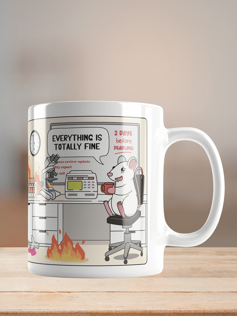 "Burning laboratory" Ceramic mug product image (7)
