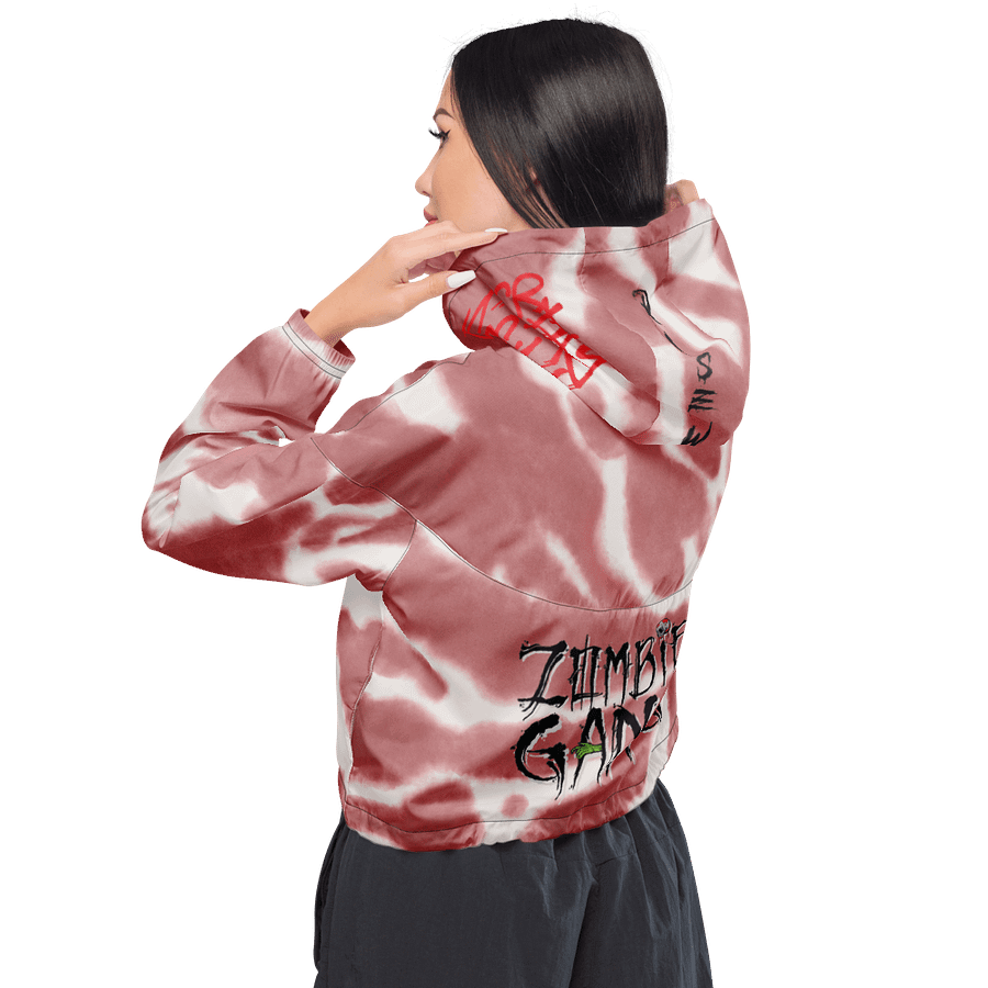 Dead Meat Women's Cropped Windbreaker product image (3)