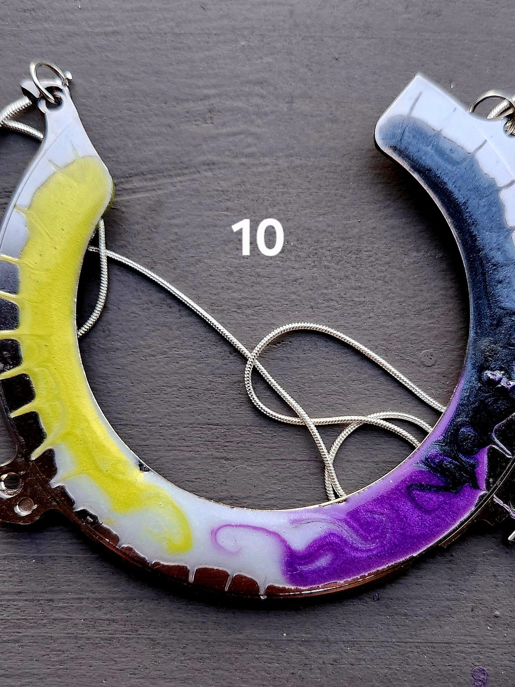 Paint Splatter Pride Flag Necklaces product image (10)