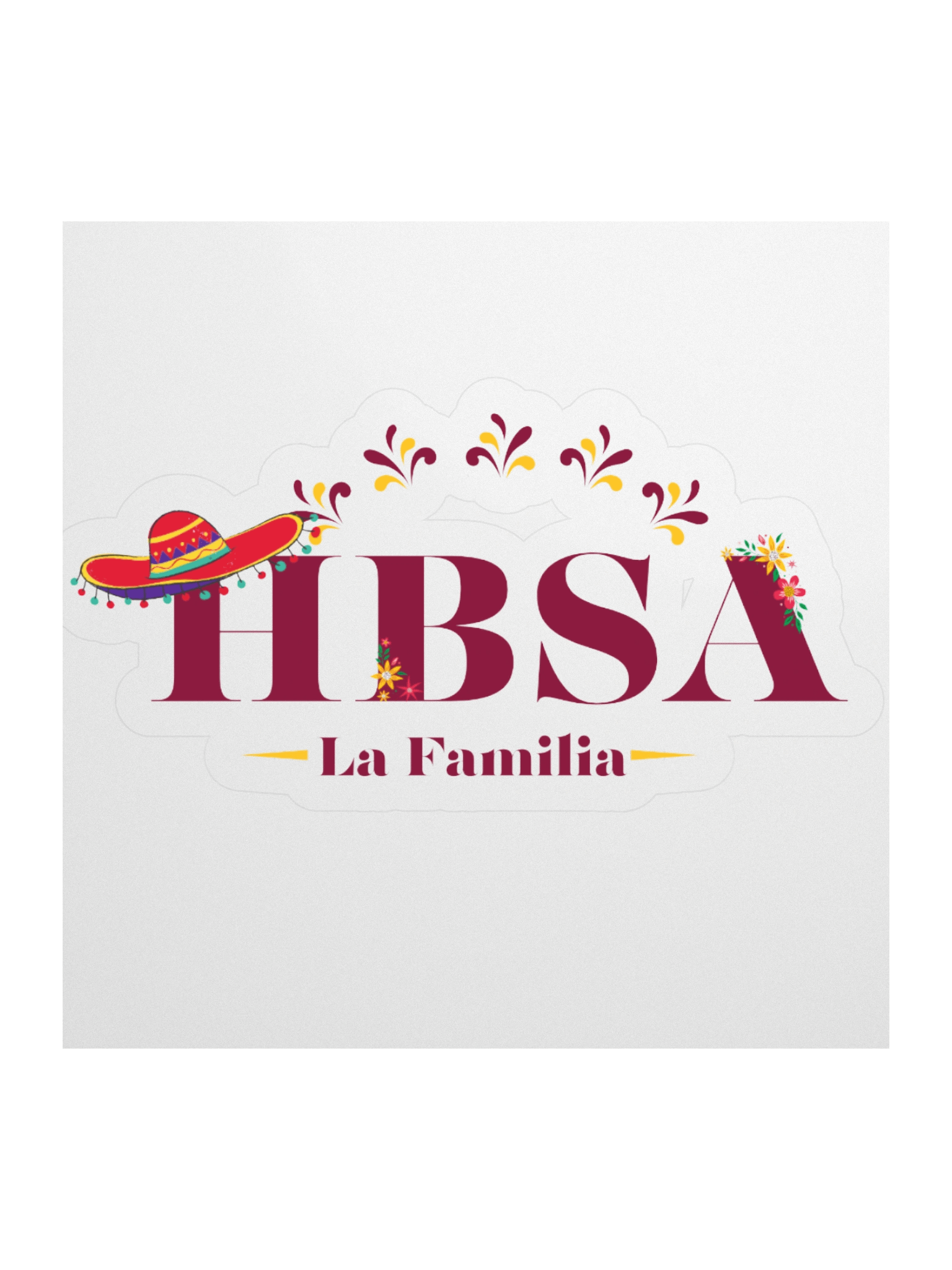 Fiesta Sombrero Kiss Cut Stickers product image (2)