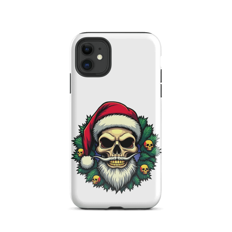 Evil Scary Sinister Santa Skull Tough iPhone® Case product image (24)