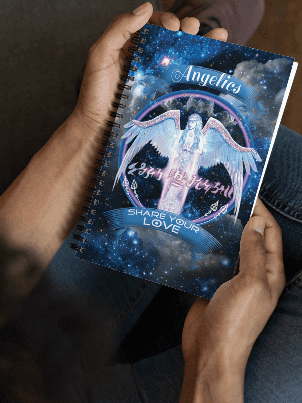 Angelics Share Your Love Spiral Notebook product image (1)