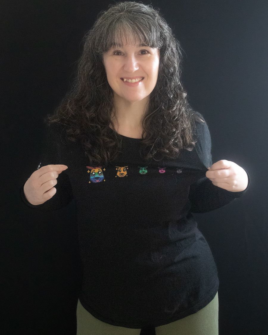 TiaLaughs Roo Badges Long Sleeve Tee product image (1)