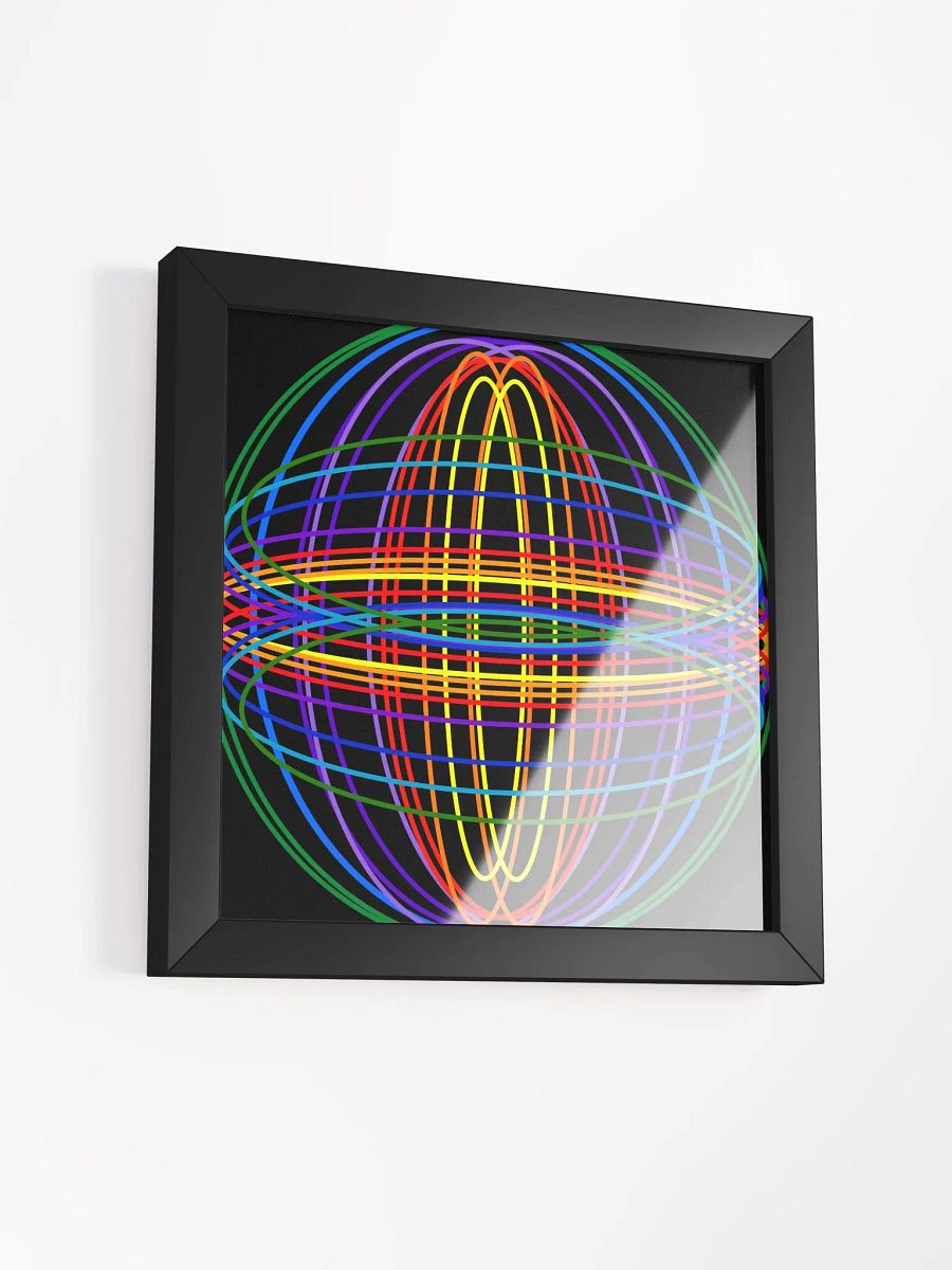 Rainbow Intersecting Loops Poster product image (12)