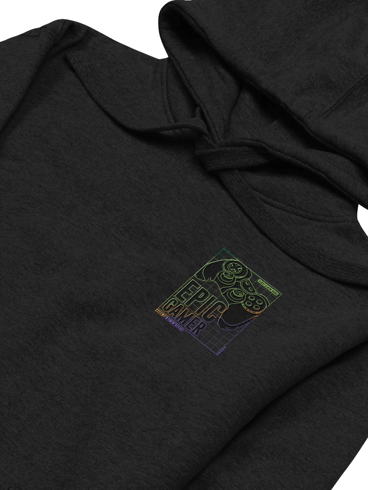 Epic Gamer Left Embroidered Hoodie product image (2)