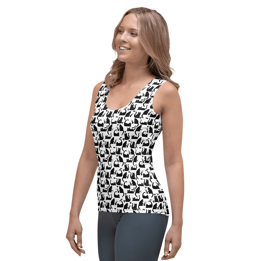 Bad Cats Knocking Stuff Over Tank Top product image (3)