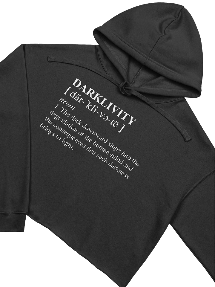 DARKLIVITY Definition Crop Hoodie product image (6)