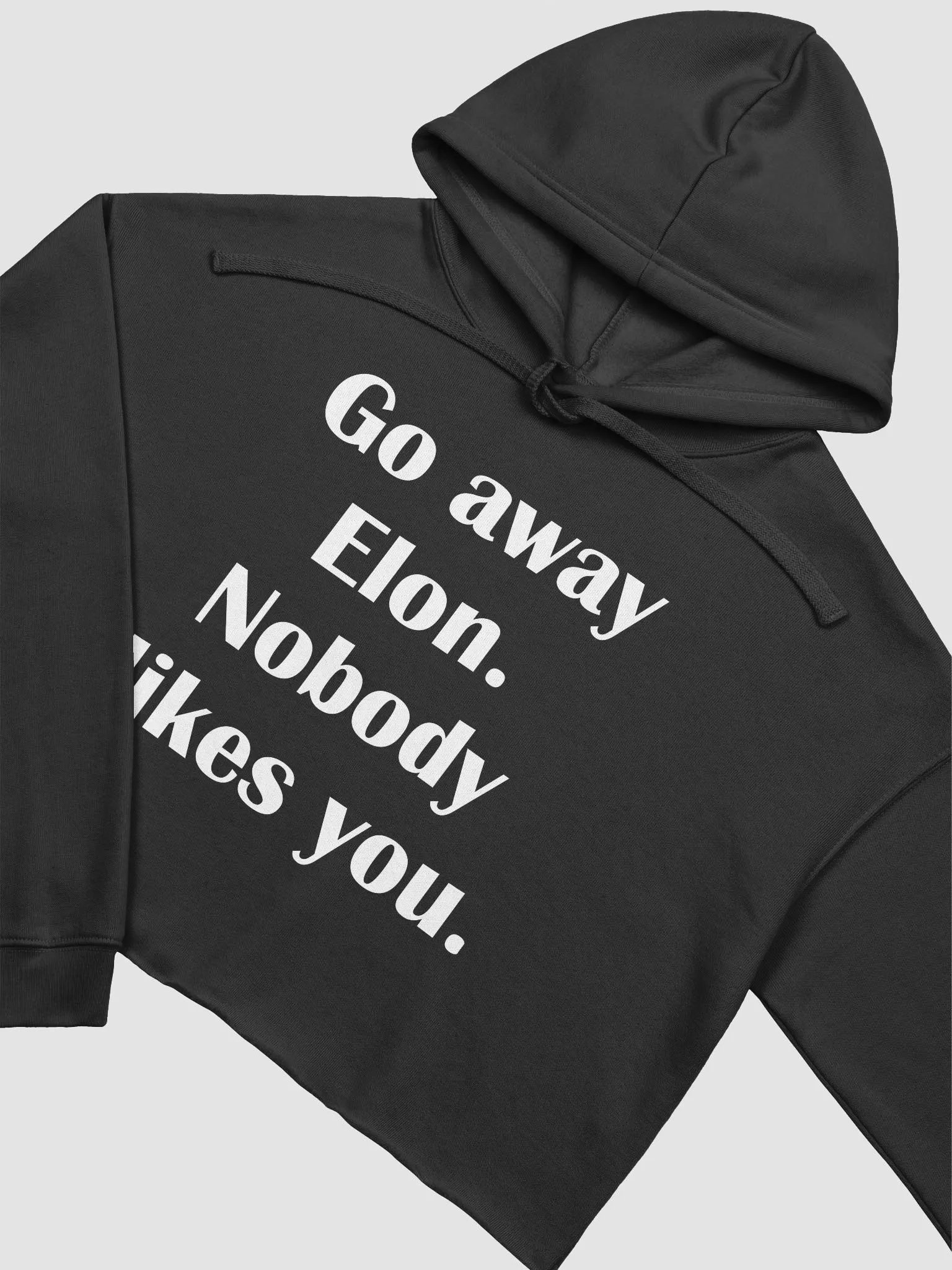Go Away Elon Crop Hoodie product image (20)