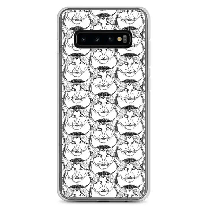 Cat Samsung® Clear Case product image (2)
