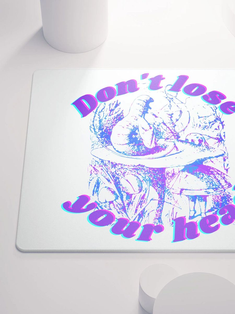 Don't Lose Your Head Alice in Wonderland Gaming Mousepad product image (6)